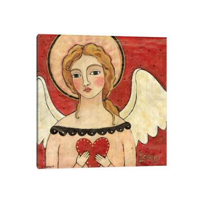 Angel Of Love by Teresa Kogut - Painting on Canvas