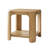 Waynesville Dimarco Modern 22" W Square Solid Wood End Table with Lower Storage Shelf-1143883623