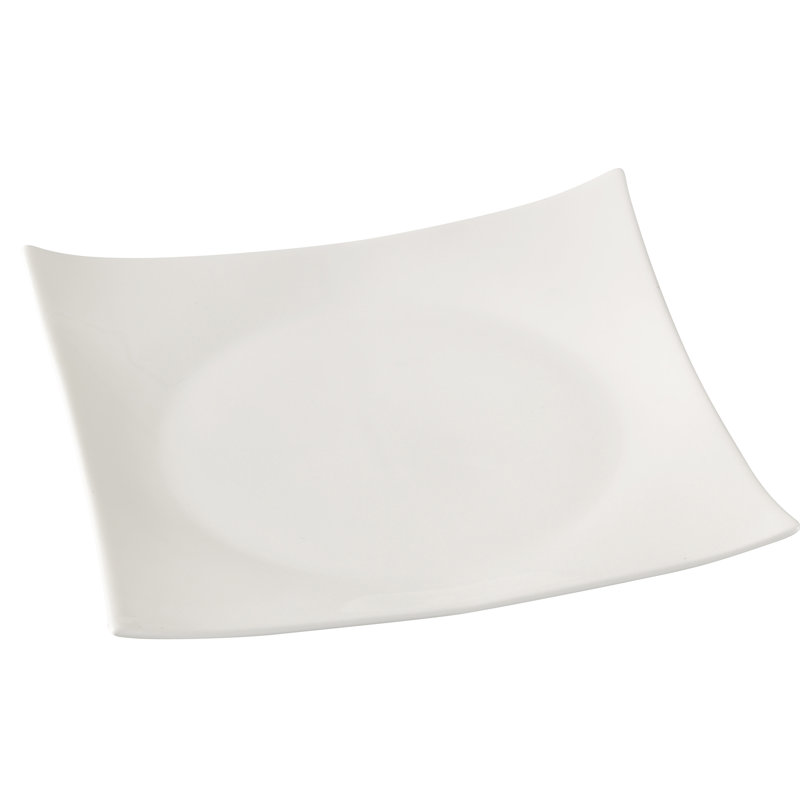 Assiette plate 10,5 po Fuji, H 2,25 po x l 12 po x P 12 po