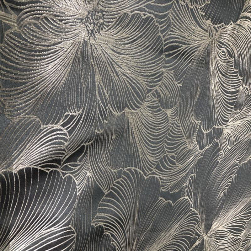 Tissu Delhi, Gris