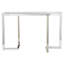 Locke 50.75'' W Glass Console Table