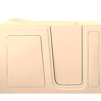 48'' x 28'' Fiberglass Bathtub with Faucet