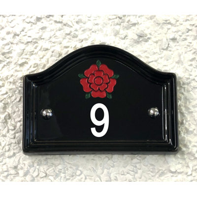 Walsham 16.5cm H Ceramic House Number