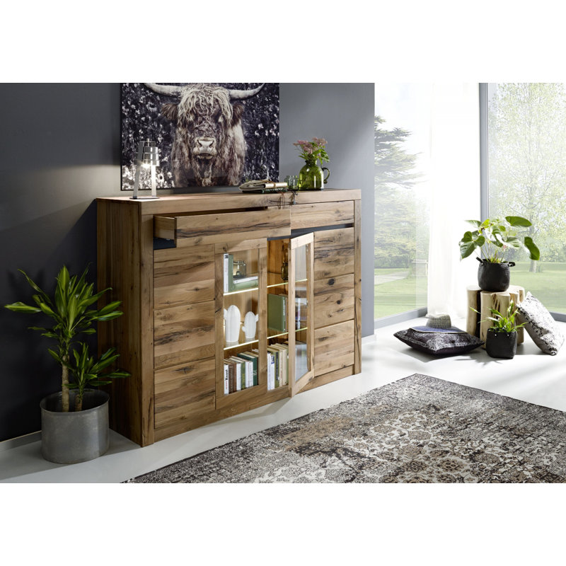 Montreux 170cm Sideboard, Tobacco brown
