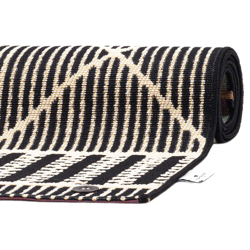 Geometric Hand Woven Indoor / Outdoor Area Rug, Rectangle 160 x 235cm