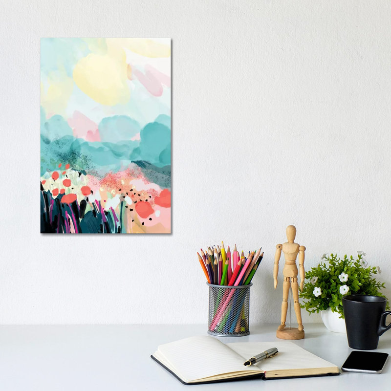 Spring Landscape by Ana Rut Bré - Gallery-Wrapped Canvas Giclée on Canvas, Canvas, 20.32 cm H x 30.48 cm W