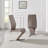 Everson Large High Gloss Extendable Dining Set with 6 Luxury Faux Leather Upholstered Dining Chairs-1468102634