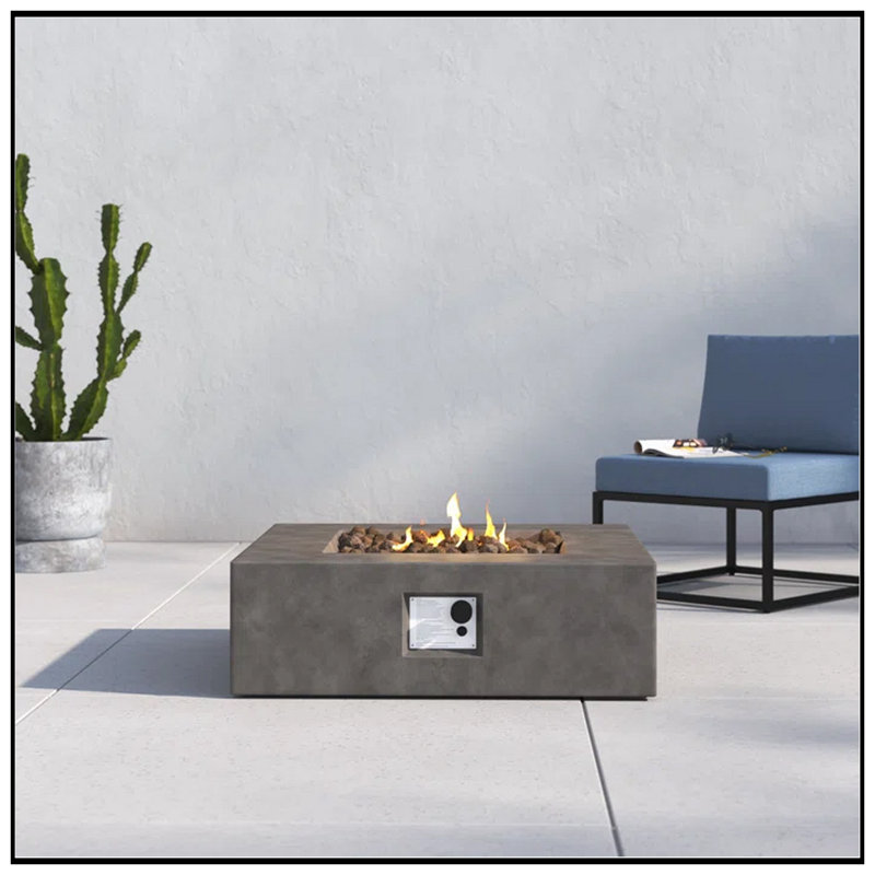 Table de foyer d'extérieur 12 "H