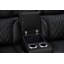 Causeuse inclinable électrique en cuir noir Jazmina-1273849414