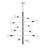 12 - Light Sputnik Modern Linear Chandelier-23264358