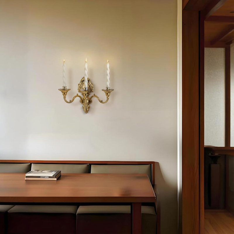 Metal Wall Mounted Candle Holder