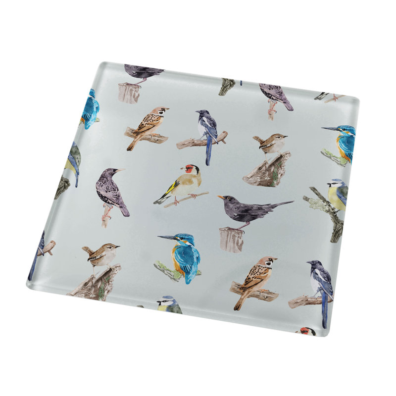 Glass Square 1 Piece Coaster