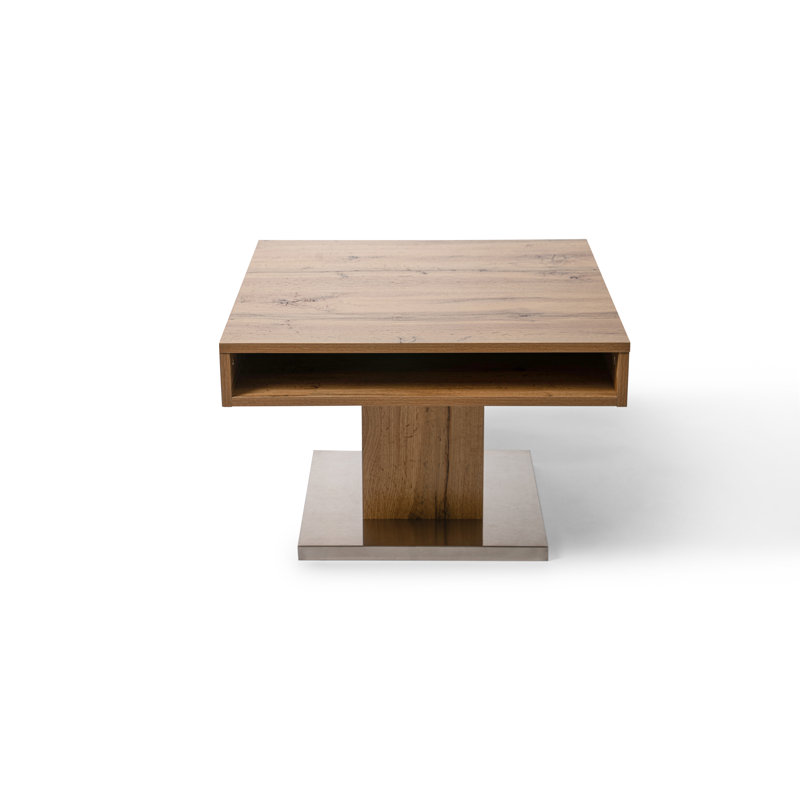 Krasimira Pedestal Coffee Table with Storage