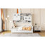 Lit de jour en bois avec couchette-248360740-248360741