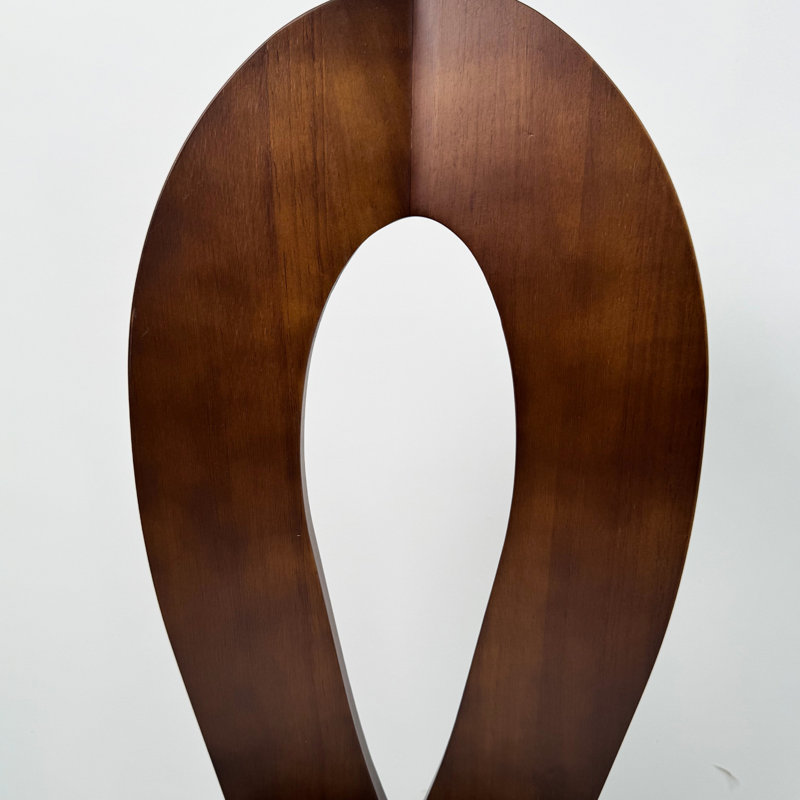 Ensemble de 2 chaises de salle à manger en velours blanc avec dossier en croix et structure en bois massif - Conception de trou de serrure pour la cuisine et la salle à manger en noyer foncé