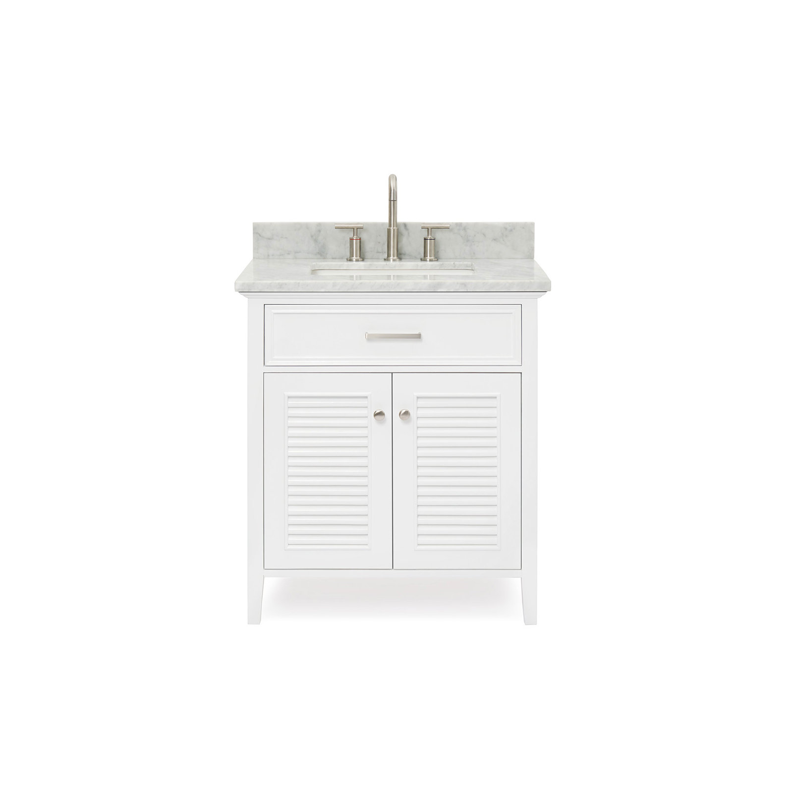 31'' Single Bathroom Vanity, White