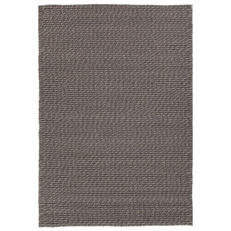 Renea Wool Area Rug in Gray