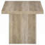 Table de bout en pin vieilli