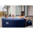 Bestway 120 Volt 6 Person 140 - Jet Vinyl Square Inflatable Hot Tub in Blue