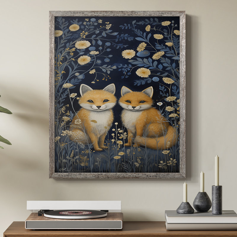 ANIMALS Series CDL XXXIV, reproduction encadrée - bois massif
