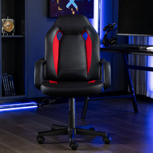 HOFFREE Gaming Chair with RGB LED Lights Ergonomic Computer Chair with  Massage Lumbar Pillow Linkage Armrest Reclining Leather Video Game Chair  Racing Style for Home Office 