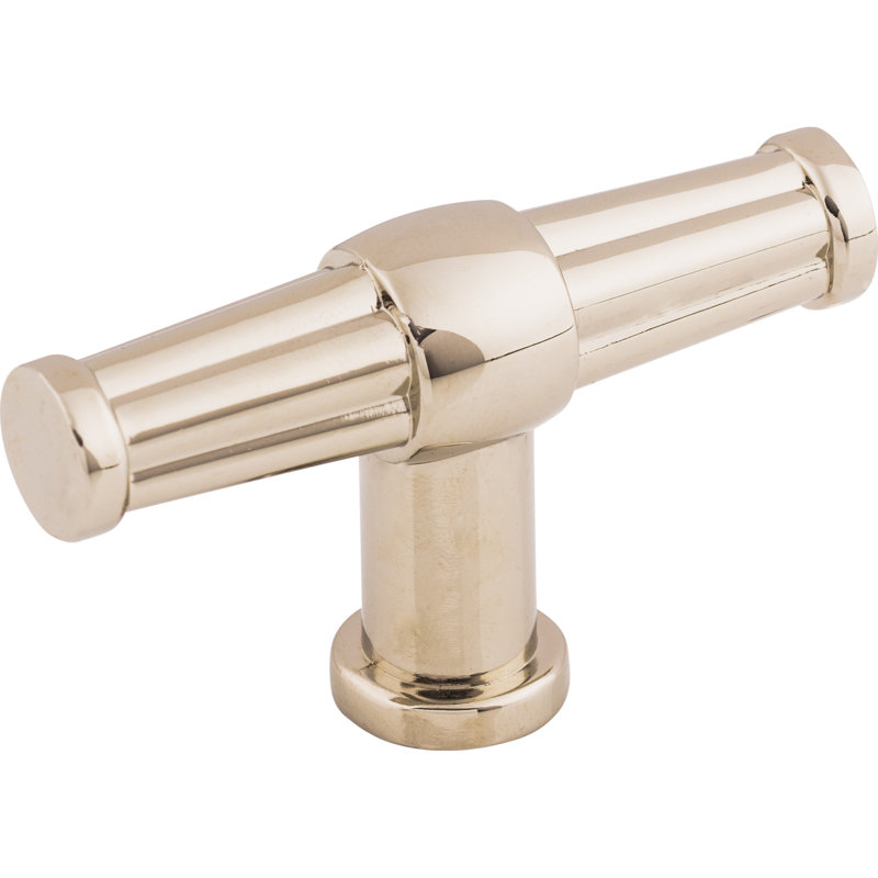 Luxor 2 1/2" Length Bar Knob, Polished Nickel