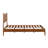NTC Ruby Solid Wood Bed Frame with Spindle Headboard and Silent Slats, Bed Frame-1329964555-1329964565