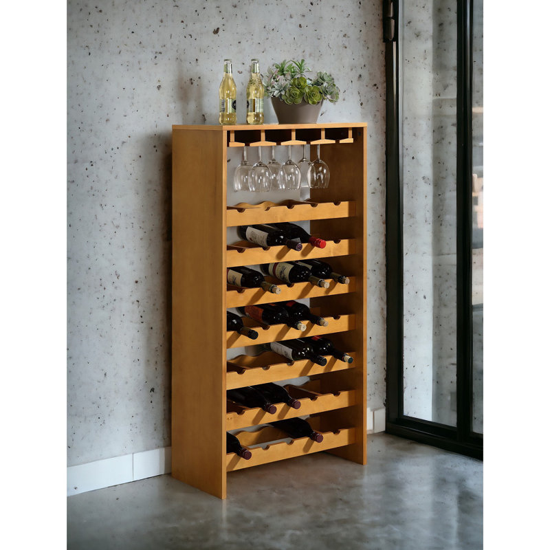 Hanzi Wine Rack, 48" H x 24" W x 12" D