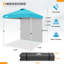 Pavillon de jardin en acier-124871719
