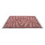 Floral Area Rug in Red-671326036