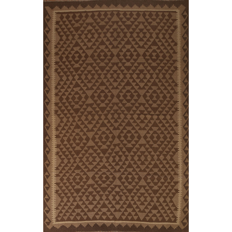Tapis oriental géométrique Kilim 7 x 10