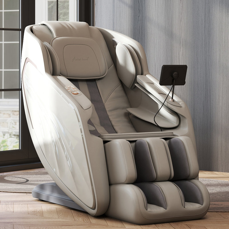 Fauteuil de massage luxueux 4d Zero Gravity, Argent argent