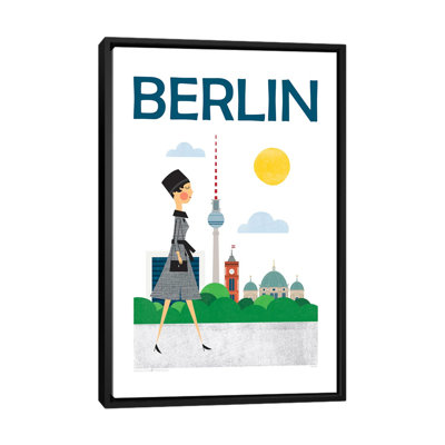«Berlin», impression sur toile tendue