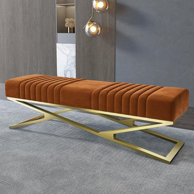 Banc rembourré