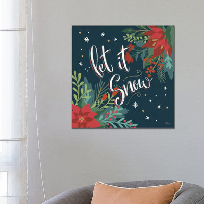 Christmas Bloom V by Janelle Penner - Wrapped Canvas Print