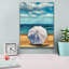  «Beach Umbrella 2» par Alonzo Saunders, art mural sur toile, 12 po x 16 po-2099888252