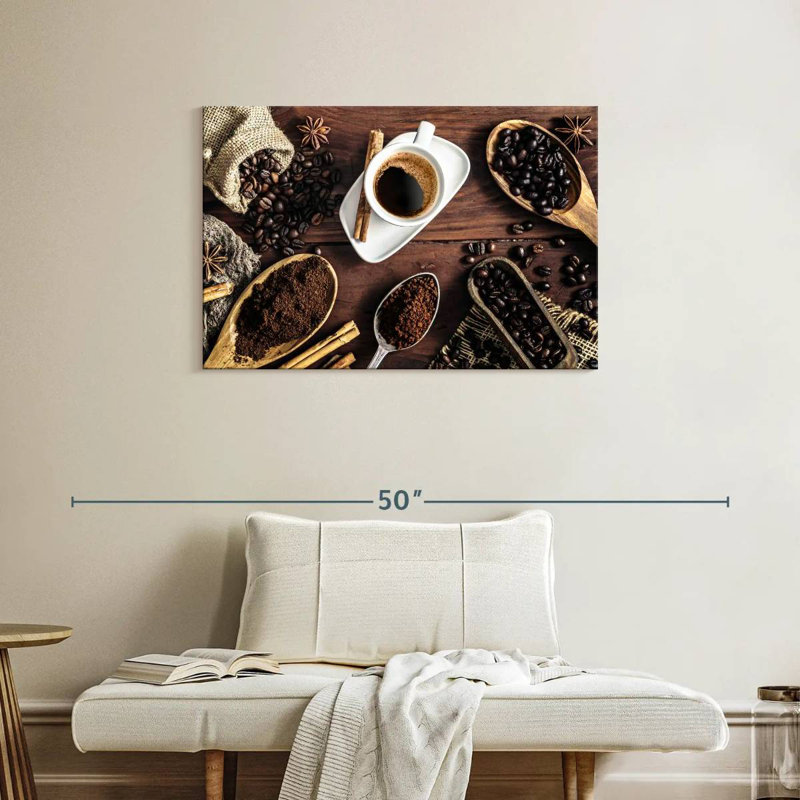Yarlin Coffee And Spices, 24" H x 36" W