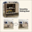 Table basse en bois avec 4 pieds