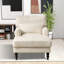 Chaise longue rembourrée L 51,55 po-1166583618