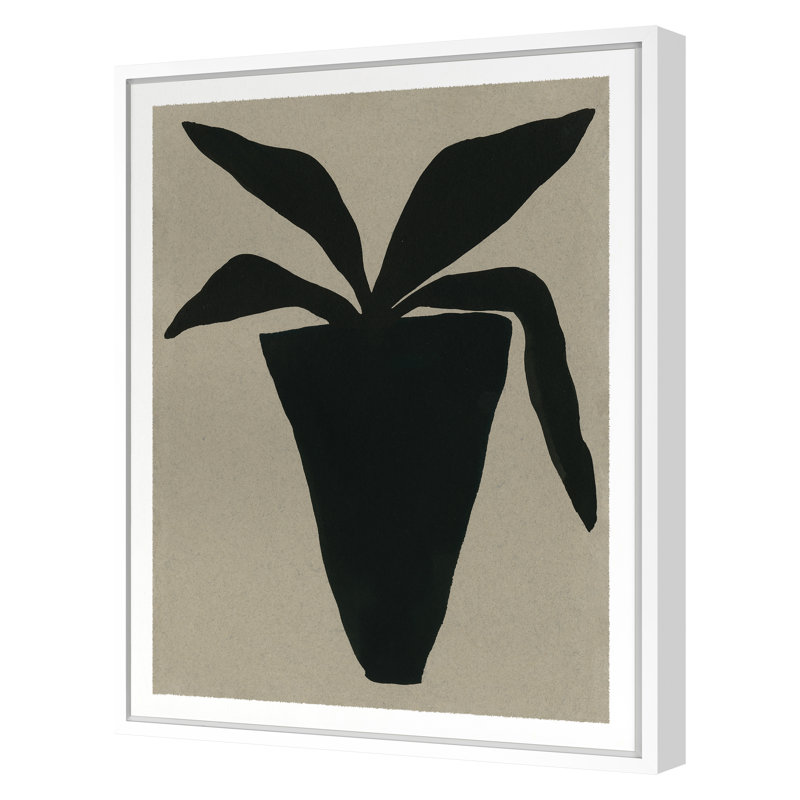 Teenie Ink 4 Print by Kate Roebuck, White Framed, 25" H x 20" W