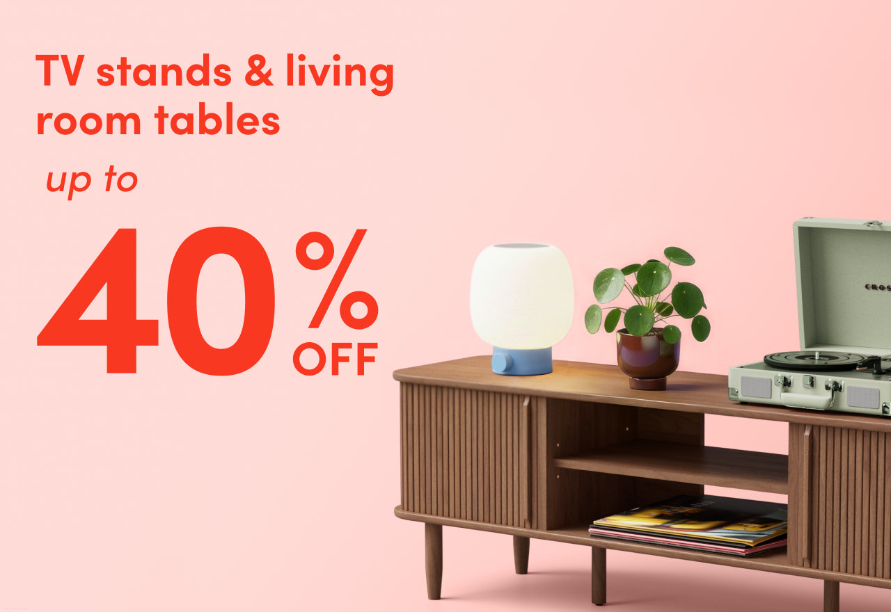 TV stand & living room table clearance