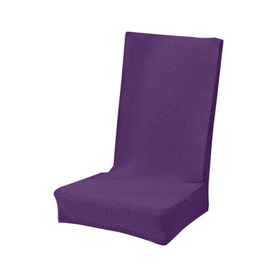 Soft  cushion Solid Color Brushed High Elastic Chair Cover  Soft And Comfortable Chair Seat Cover -proof And Dirt- Chair Slipcover Suitable For Dining Chair