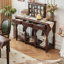 Buffet de salon en bois massif.-668360361