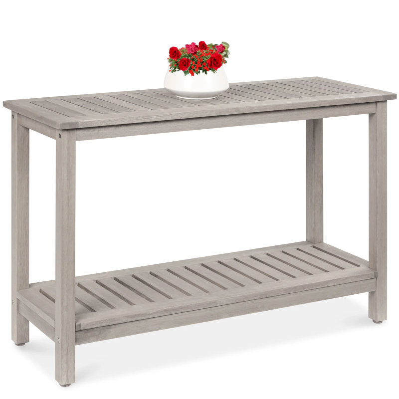 Console en bois, Grey