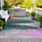 Machine Washable Indoor/Outdoor Xhevrie Green Rug-111822716