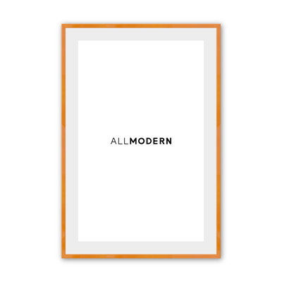 Willin Solid Wood Picture Frame with Mat