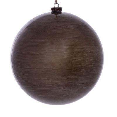 Wood Grain Ball Ornament