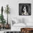 Gray Pets Animals Framed Canvas - English Springer Spaniel Art