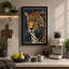 Leopard Profile Rustic - Wrapped Canvas-1119359909-1119359913