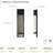 Lalenia LED Flush Mounted Sconce